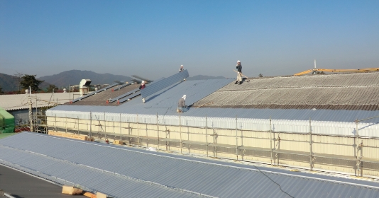 屋根カバーリング工事